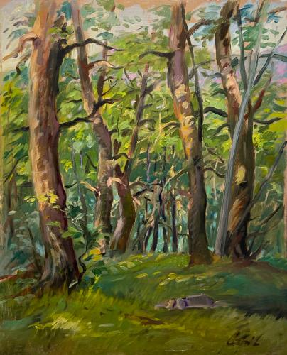 Alberi nel bosco di Luigi Carpi Alberi nel bosco di Luigi Carpi