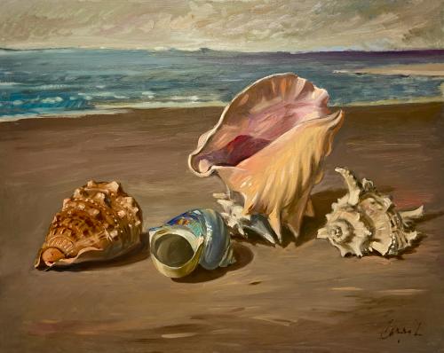 Conchiglie sulla spiaggia di Luigi Carpi Conchiglie sulla spiaggia di Luigi Carpi