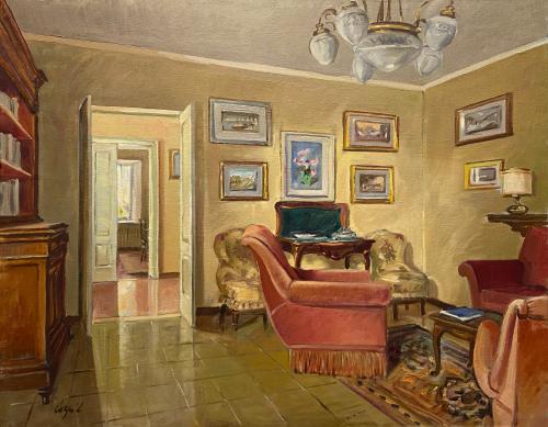 Interno casa di Traversetolo di Luigi Carpi Interno casa di Traversetolo di Luigi Carpi