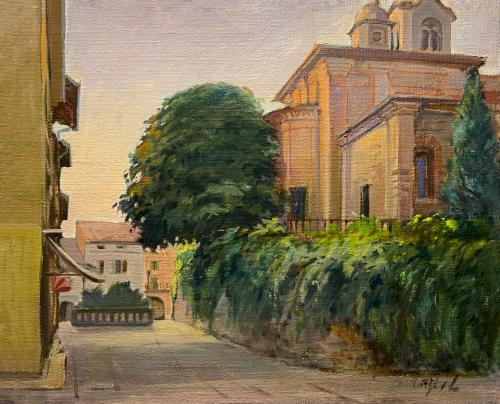 Chiesa e piante di Luigi Carpi Chiesa e piante di Luigi Carpi