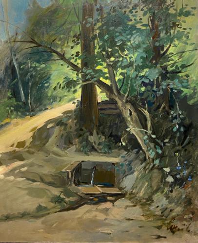 Sorgente nel bosco di Luigi Carpi Sorgente nel bosco di Luigi Carpi