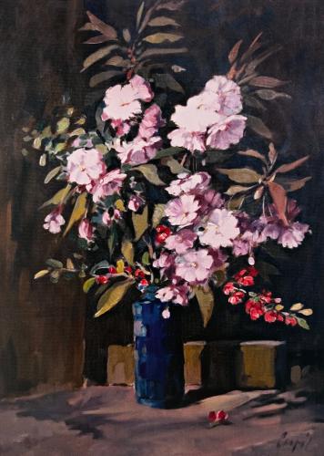 Fiori rosa di Luigi Carpi