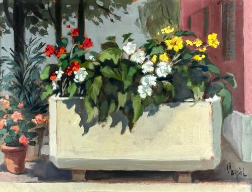 Vasca di fiori - Luigi Carpi