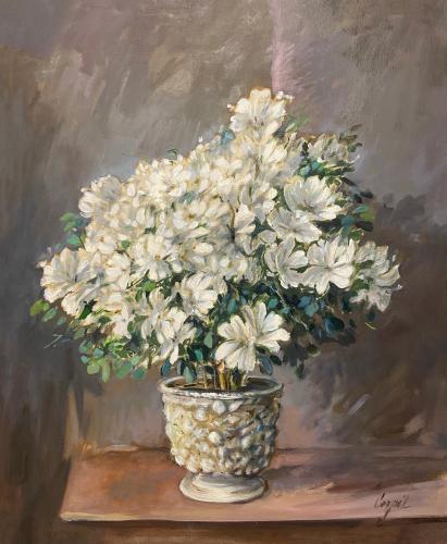 Vaso con fiori di Luigi Carpi Vaso con fiori di Luigi Carpi