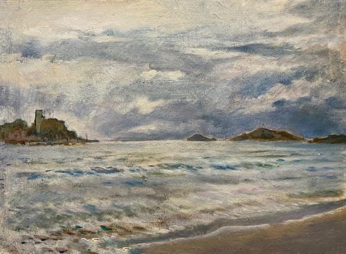 Mare con cielo nuvoloso di Luigi Carpi Mare con cielo nuvoloso di Luigi Carpi