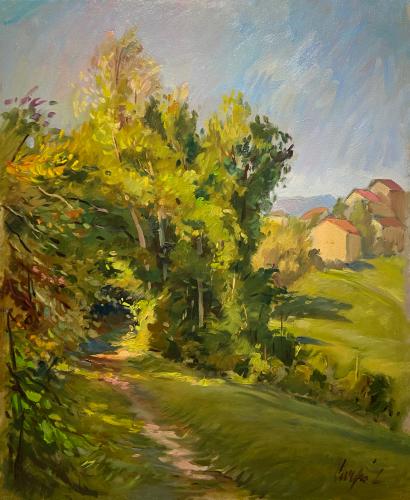Sentiero nel bosco di Luigi Carpi Sentiero nel bosco di Luigi Carpi